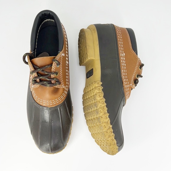 Bean Shoes Ll Bean Vintage Mens Size Em Navy Blue